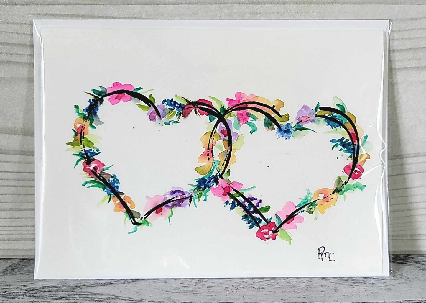 Double Heart Handmade