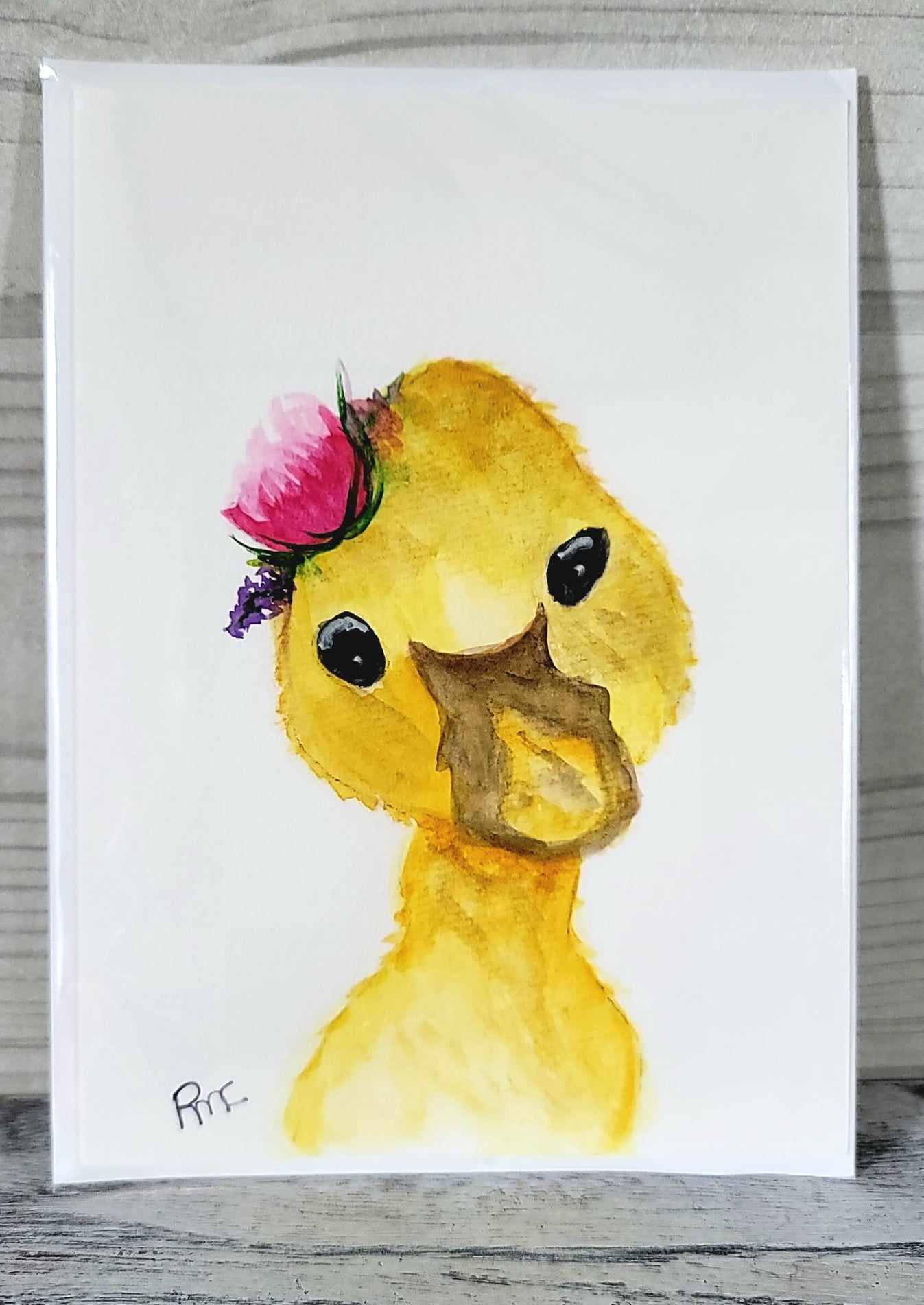 Duck Handmade Card