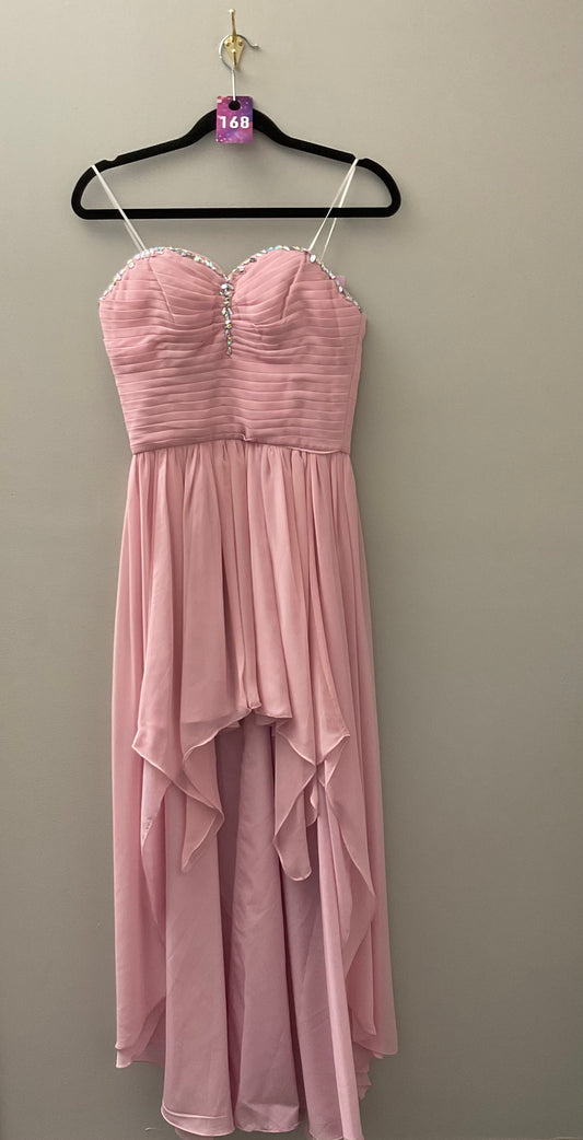 Light Pink Strapless Formal Dress