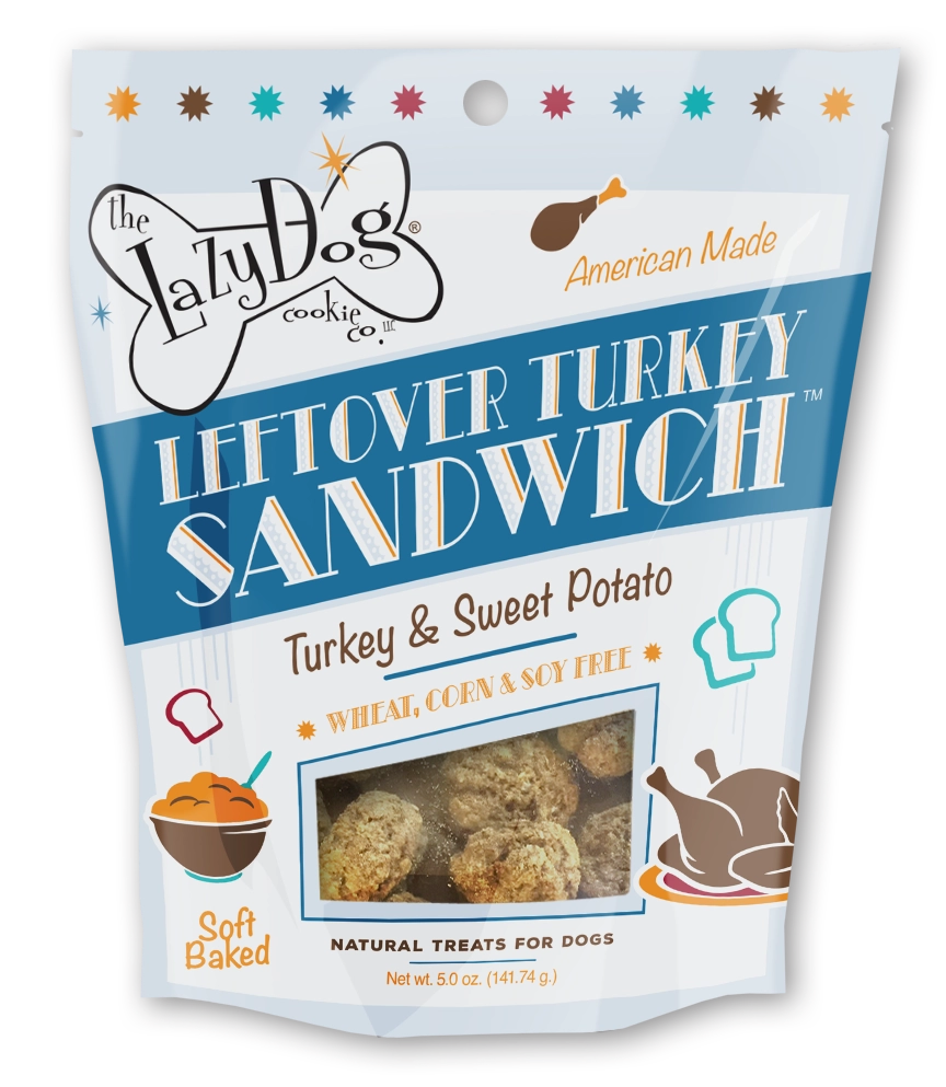 Mutt Mallows ~ Leftover Turkey Sandwich (Turkey & Sweet Potato)
