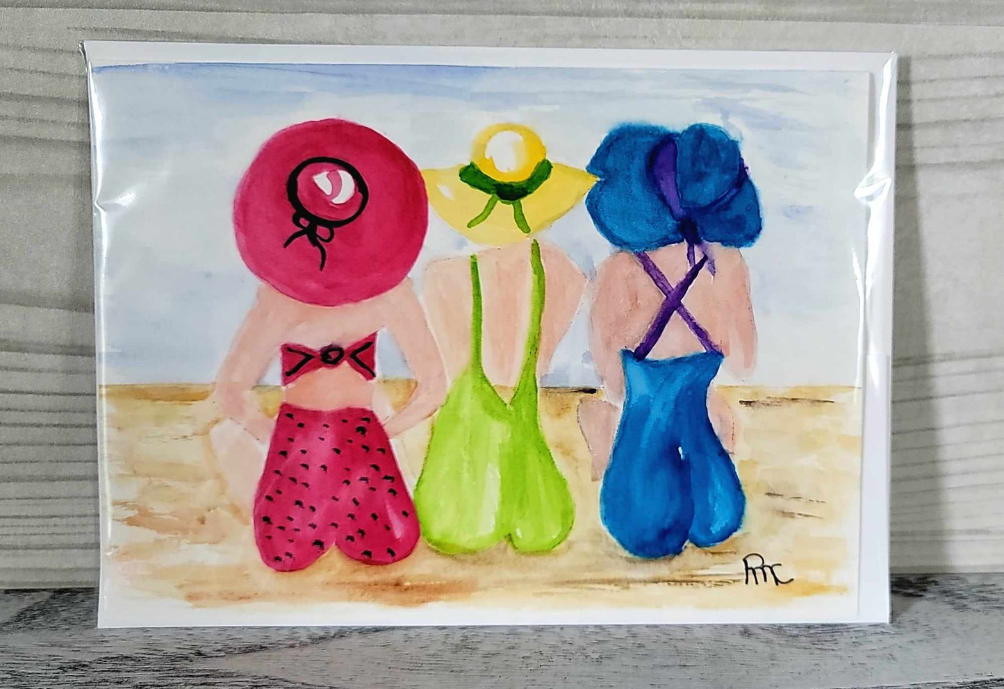 Day at the Beach Handmade Card