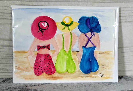 Day at the Beach Handmade Card