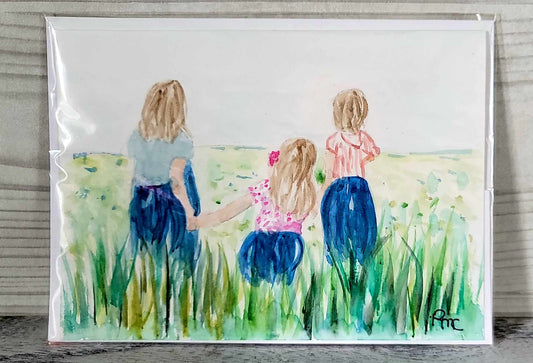 Beautiful Memories Handmade Card