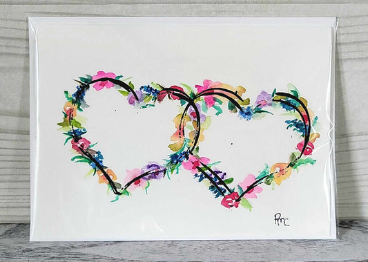 Double Heart Handmade
