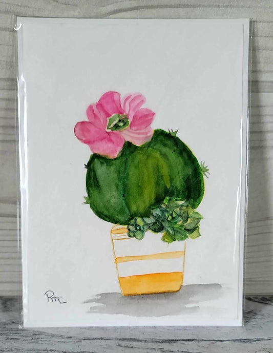 Cactus Handmade Card